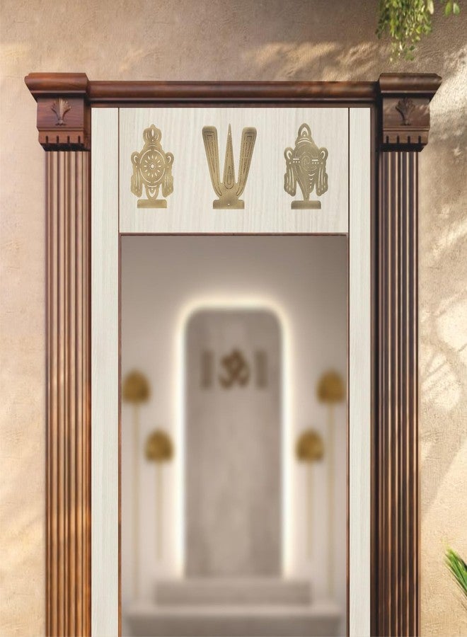 DEVDECOR Balaji Symbol Idol for Home, Office & Car | Lord Venkateswara Decorative Showpiece | Brings Positivity, Wealth & Good Luck | Small Spiritual Gift for Pooja, Dashboard, Desk - Image 1